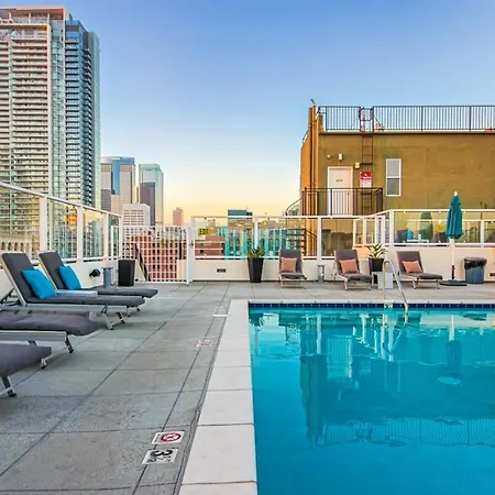Industrial Style 2Br Condo Downtown La With Rooftop!